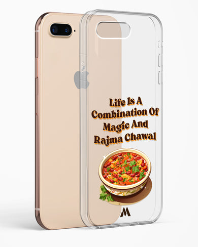 Magical Rajma Chawal Crystal Clear Transparent Case (Apple)