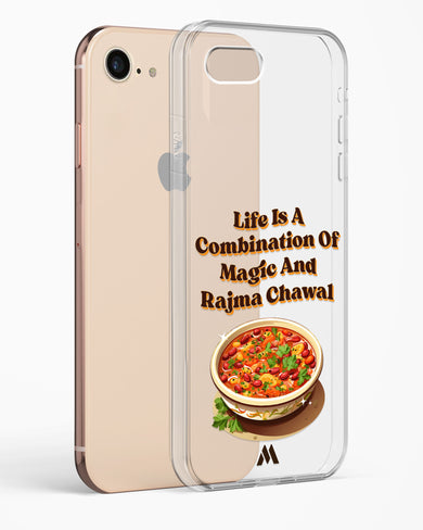 Magical Rajma Chawal Crystal Clear Transparent Case (Apple)