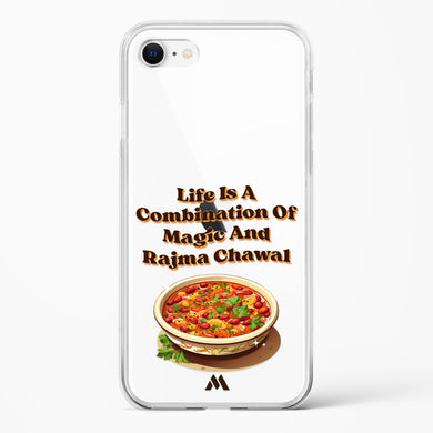 Magical Rajma Chawal Crystal Clear Transparent Case (Apple)