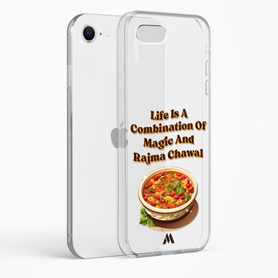 Magical Rajma Chawal Crystal Clear Transparent Case (Apple)