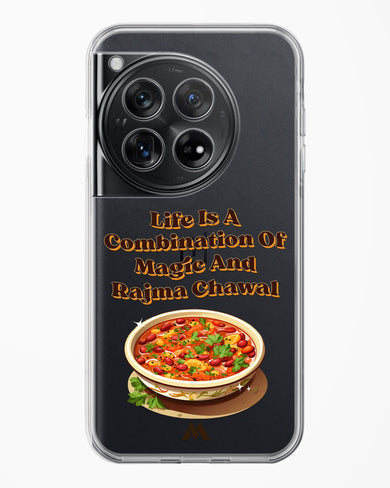 Magical Rajma Chawal Crystal Clear Transparent Case (OnePlus)