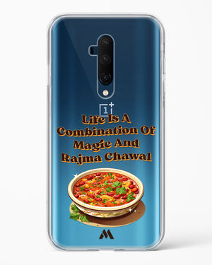 Magical Rajma Chawal Crystal Clear Transparent Case (OnePlus)