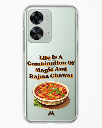 Magical Rajma Chawal Crystal Clear Transparent Case (OnePlus)