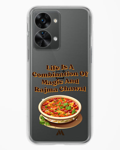 Magical Rajma Chawal Crystal Clear Transparent Case (OnePlus)