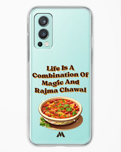 Magical Rajma Chawal Crystal Clear Transparent Case (OnePlus)