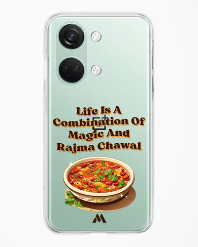 Magical Rajma Chawal Crystal Clear Transparent Case (OnePlus)