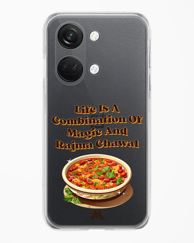 Magical Rajma Chawal Crystal Clear Transparent Case (OnePlus)