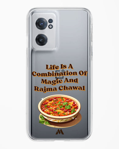 Magical Rajma Chawal Crystal Clear Transparent Case (OnePlus)