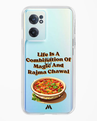 Magical Rajma Chawal Crystal Clear Transparent Case (OnePlus)