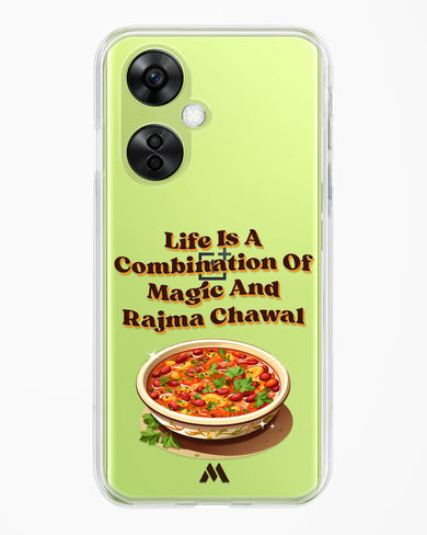 Magical Rajma Chawal Crystal Clear Transparent Case (OnePlus)