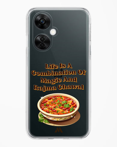 Magical Rajma Chawal Crystal Clear Transparent Case (OnePlus)