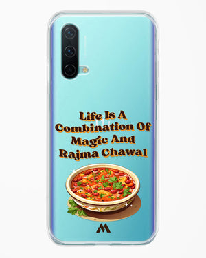 Magical Rajma Chawal Crystal Clear Transparent Case (OnePlus)