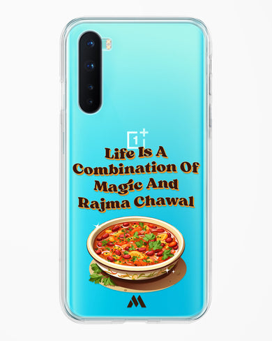 Magical Rajma Chawal Crystal Clear Transparent Case (OnePlus)