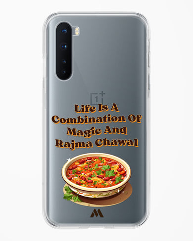 Magical Rajma Chawal Crystal Clear Transparent Case (OnePlus)