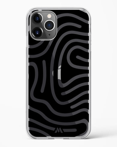 Monochrome Maze Crystal Clear Transparent Case (Apple)