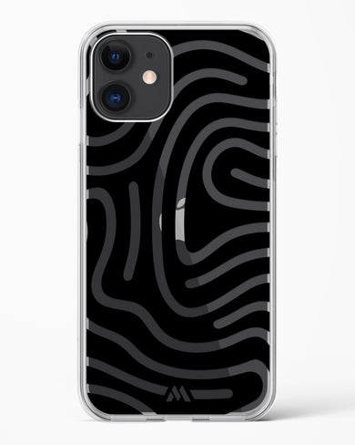 Monochrome Maze Crystal Clear Transparent Case (Apple)