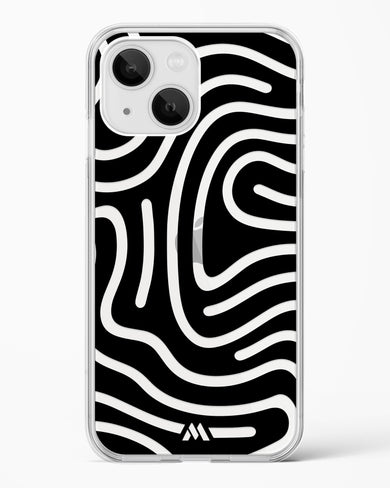 Monochrome Maze Crystal Clear Transparent Case (Apple)