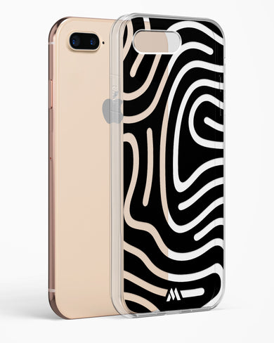 Monochrome Maze Crystal Clear Transparent Case (Apple)