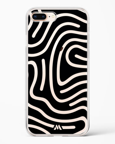 Monochrome Maze Crystal Clear Transparent Case (Apple)