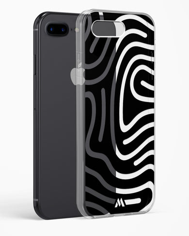 Monochrome Maze Crystal Clear Transparent Case (Apple)