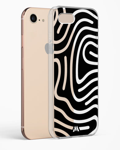 Monochrome Maze Crystal Clear Transparent Case (Apple)