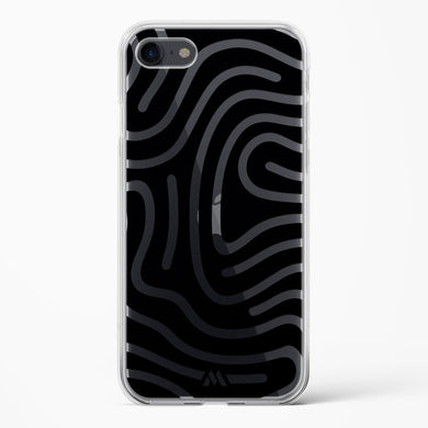 Monochrome Maze Crystal Clear Transparent Case (Apple)