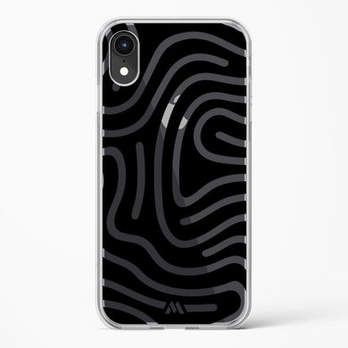 Monochrome Maze Crystal Clear Transparent Case (Apple)