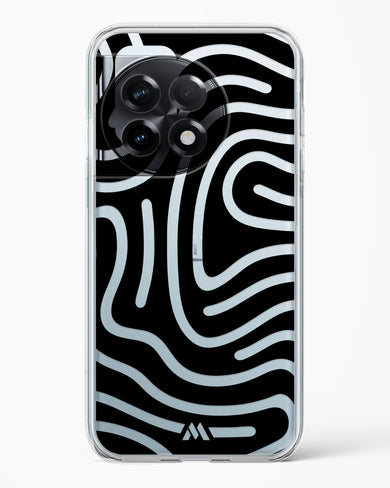 Monochrome Maze Crystal Clear Transparent Case (OnePlus)