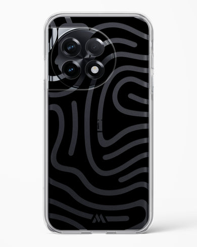 Monochrome Maze Crystal Clear Transparent Case (OnePlus)