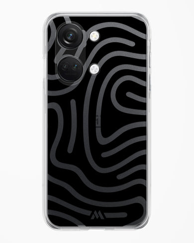 Monochrome Maze Crystal Clear Transparent Case (OnePlus)