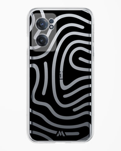 Monochrome Maze Crystal Clear Transparent Case (OnePlus)