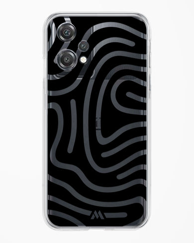 Monochrome Maze Crystal Clear Transparent Case (OnePlus)