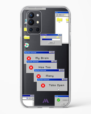 Too Many Open Tabs Crystal Clear Transparent Case (OnePlus)