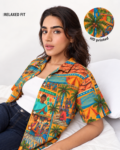 Madras Market Women's Summer Shirt