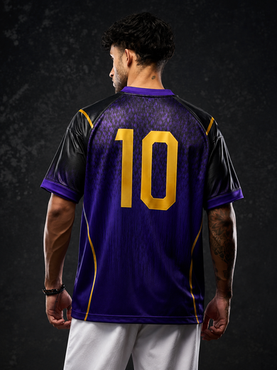 Away kit Football Jersey | V-Neck Oversized T-shirt