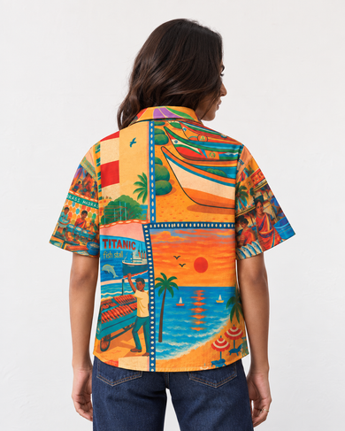 Madras Market Women's Summer Shirt