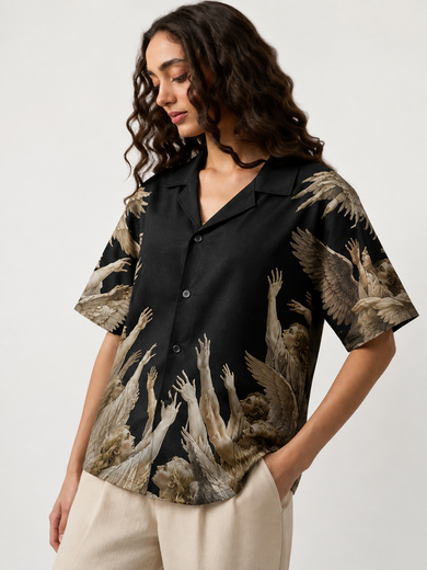 Celestial Ascend | Women Summer Shirt