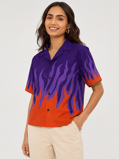 Inferno Drift | Women Summer Shirt