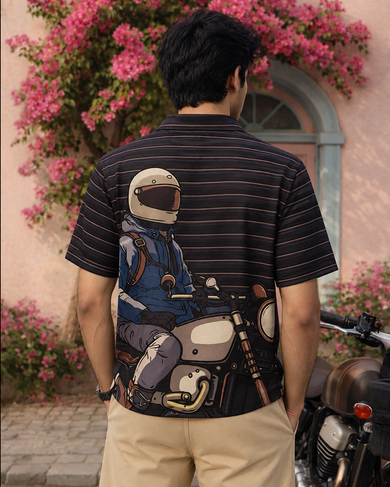Midnight Rider Men's Linen Shirt