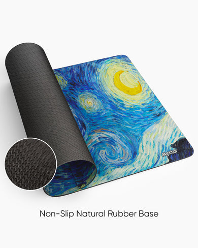 The Starry Night [Van Gogh] Desk Mat