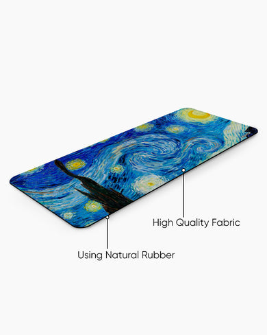 The Starry Night [Van Gogh] Desk Mat