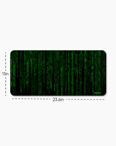 The Matrix-Illusion of Reality Desk Mat