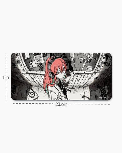 Sonic Solitude Anime Girl Desk Mat