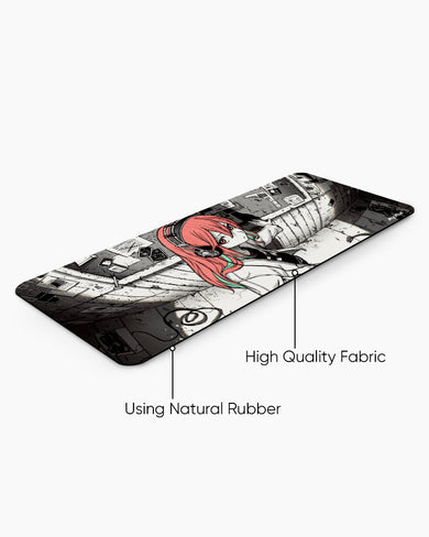 Sonic Solitude Anime Girl Desk Mat