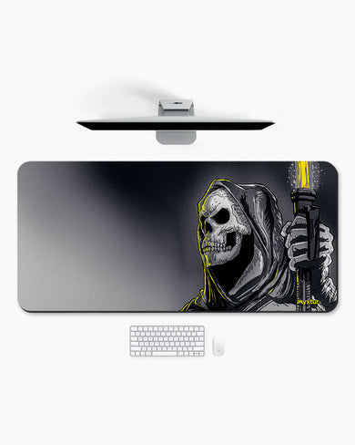Lightsaber for the Grim Reaper Desk Mat