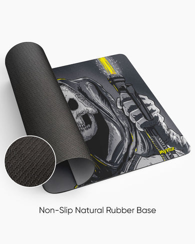 Lightsaber for the Grim Reaper Desk Mat