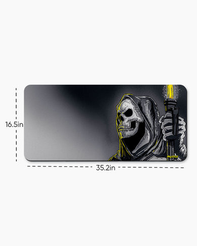 Lightsaber for the Grim Reaper Desk Mat