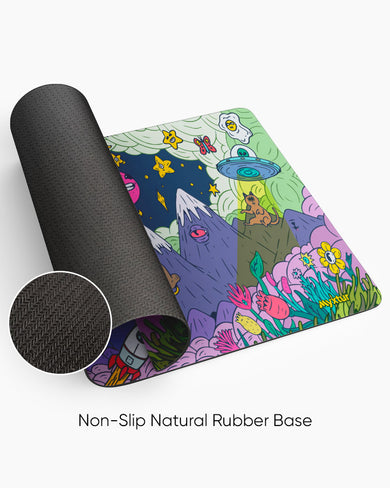 Stranded in an Alien World Desk Mat