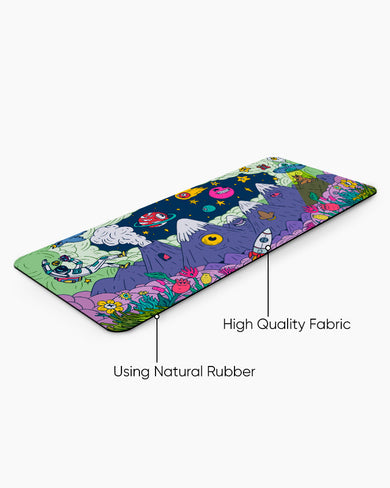 Stranded in an Alien World Desk Mat