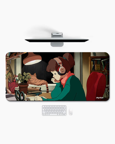 Lofi Girl Desk-Mat